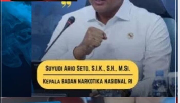 Mayoritas Generasi Muda Apresiasi Kinerja BNN Bongkar Pabrik Narkotika di Tangerang