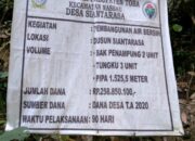 Proyek Penyaluran Air Bersih Untuk Warga Desa Siantarasa Disinyalir Asal Jadi, Inspektorat, BPK, dan APH diminta Audit dan Periksa