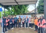 Lurah Jelupang Bersama Tim KLH Tinjau Bank Sampah Warga