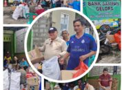 Manfaatkan Hari Libur, Lurah Pondok Kacang Timur Tinjau Bank Sampah Gelora