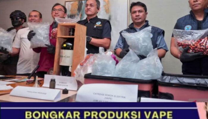 Mendukung Kerja Nyata Kepala BNN Bongkar Penyalahgunaan Vape Narkoba Cair Jaringan Global