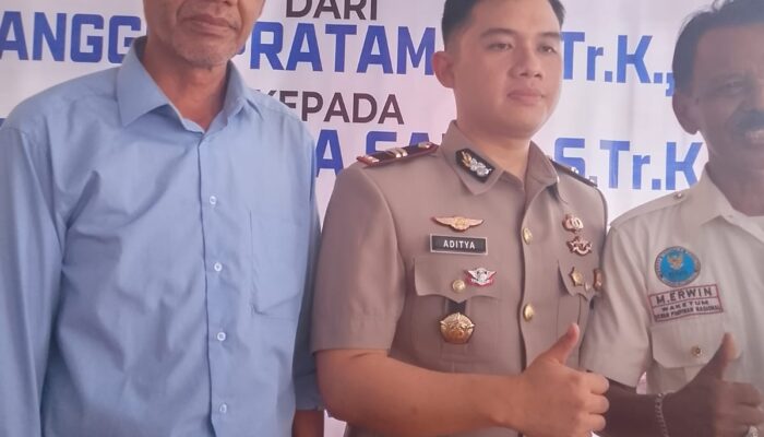 IPTU ADITYA RESMI MENJABAT KAPOLSEK CISOKA