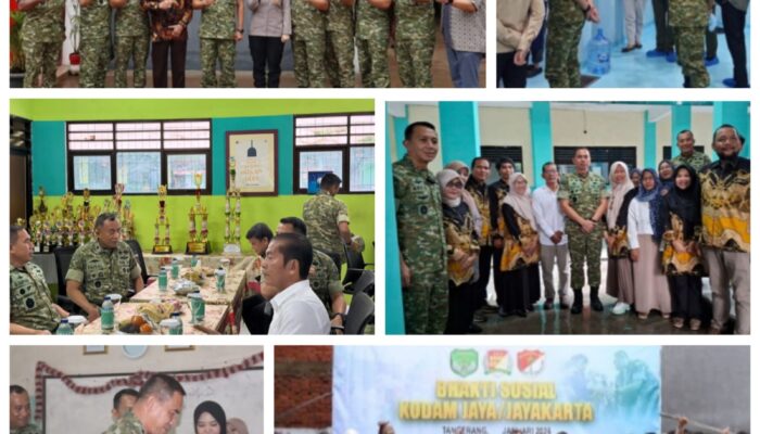 Pangdam Jaya Tinjau Program Teritorial di Tangsel, Dandim 0506/Tgr Pastikan Kegiatan Berjalan Optimal