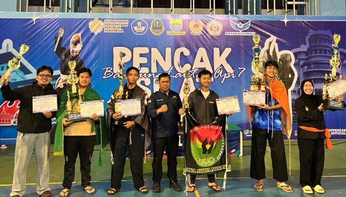*Tim Pamur Rasio Borong Juara Umum Kejuaraan Pencak Silat BLA 7 di Bandung