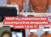 Modus Video Call Seks, Sepasang Kekasih Peras Pengusaha Sawit hingga Rp1,6 Miliar