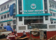 Pembangunan SMP Negeri 6 Tangsel Diduga Molor, Papan Proyek dan Penerapan K3 Dipertanyakan