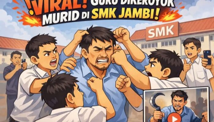 Viral…!!! Guru Di Keroyok Siswa Di Jambi saat jam pelajaran (PENJAS)