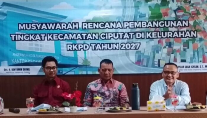 Camat Ciputat Tekankan Stunting dan Sampah Jadi Prioritas Musrenbang 2026