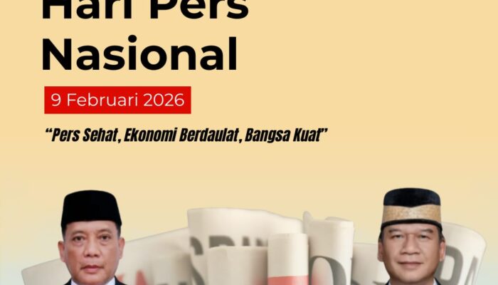 Segenap Pimpinan, Jajaran dan Staf Disdukcapil Kabupaten Tangerang Mengucapkan Selamat Hari Pers