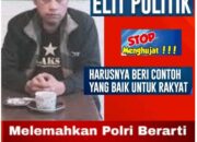 Elit Tokoh Publik di Minta Untuk Stop Menghujat Kapolri