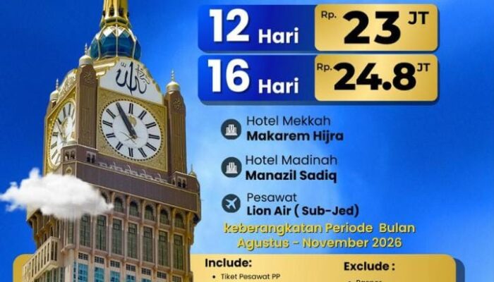 Program Umroh Terencana, PT Annisa Ahmada Travelindo Pastikan Kenyamanan Jamaah
