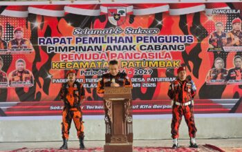 Bondan Kembali Pimpin Pemuda Pancasila Kecamatan Patumbak