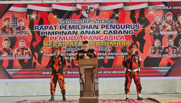 Bondan Kembali Pimpin Pemuda Pancasila Kecamatan Patumbak