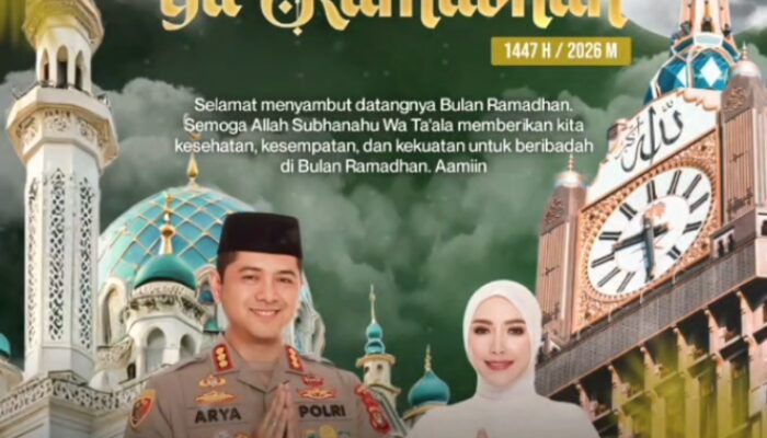 Stay Religius, Stay Aman! Seruan Kapolrestabes Makassar di Bulan Suci