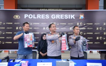Polres Gresik Gagalkan Peredaran Sabu 51 Gram, Residivis AS Kembali Masuk Bui