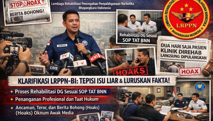 Klarifikasi Tegas LRPPN-BI Surabaya: Tuduhan Pemulangan Pasien Rehabilitasi Dua Hari Adalah Hoaks