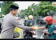 Kapolrestabes Makassar Pimpin Aksi Humanis, Polrestabes Tebar Kepedulian Ramadan di Jantung Kota