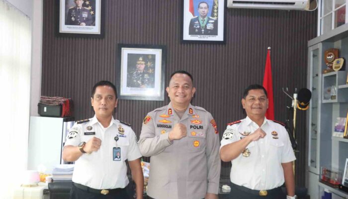 Kapolres Batu Bara Terima Kunjungan Kalapas Labuhan Ruku, Perkuat Sinergi Pengamanan