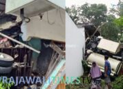 Rumah Yang Rusak Akibat Peristiwa Laka Kendaraan Pengangkut Alat Berat* *Korban Terus Berjuang Minta Ganti Rugi