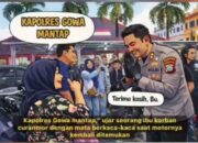 Kapolres Gowa Tak Banyak Gaya, Tapi Hasilnya Nyata