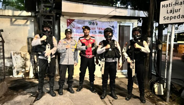 Hadirkan Rasa Aman Saat Sahur, Detasemen Perintis Baharkam Polri Perketat Patroli di Jakarta Selatan