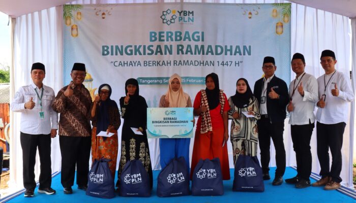 YBM PLN Tebar Cahaya Berkah Ramadhan untuk Warga Jurang Mangu Timur