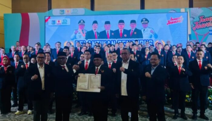 Pengurus KONI Tangsel Periode 2025–2029 Resmi Dilantik, Fokus Hadapi Porprov Banten 2026