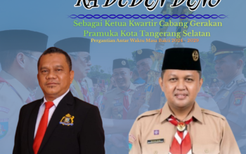 Marhadi Ucapkan Selamat atas Terpilihnya Deden Deni sebagai Ketua Kwartir Cabang Pramuka Kota