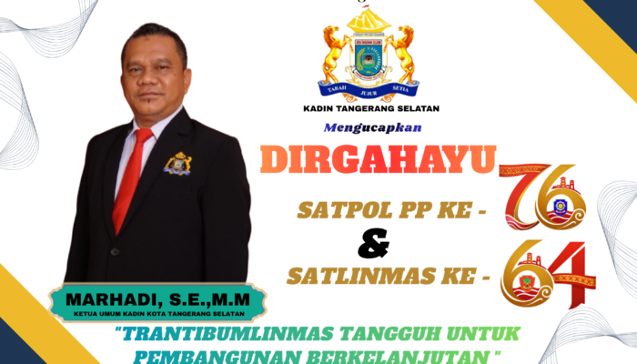 Marhadi Apresiasi Peran Satpol PP dan Satlinmas dalam Menjaga Ketertiban Tangsel