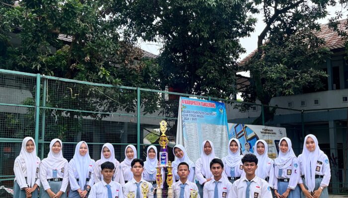 SMA Negeri 4 Cikupa Kabupaten Tangerang Sukses Sabet Juara Umum Scouting Fest Pionir 2 Tingkat Kabupaten
