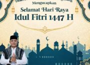 Segenap Keluarga Besar Pimpinan Jajaran dan Staf Dinas Sosial Kabupaten Tangerang Mengucapkan Selamat Idul Fitri 1447 H Tahun 2026