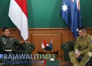 Gubernur Akademi Militer Terima Courtesy Call Atase Darat Australia