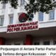 PDIP DI ANTARA PARTAI-PARTAI POLITIK YANG TERLENA DENGAN KEKUASAAN.