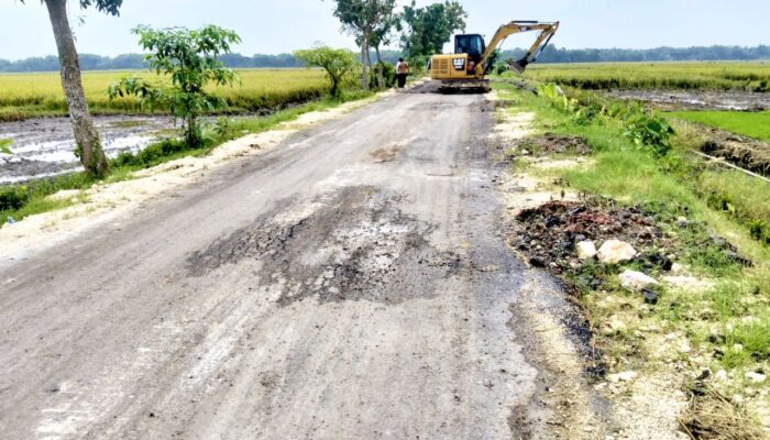 Sidak Wabup Bojonegoro Bongkar Dugaan Masalah Proyek BKKD Ngampal