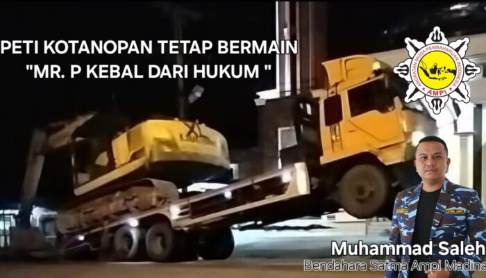 Satma AMPI Madina Tantang Aparat Bongkar Dugaan PETI Kota Nopan, Jangan Ada Tebang Pilih Penegakan Hukum