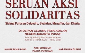 Ayo Datang Aksi Solidaritas untuk Kawal Sidang Putusan Delpedro, Muzaffar, Syahdan & Khariq‼️📣