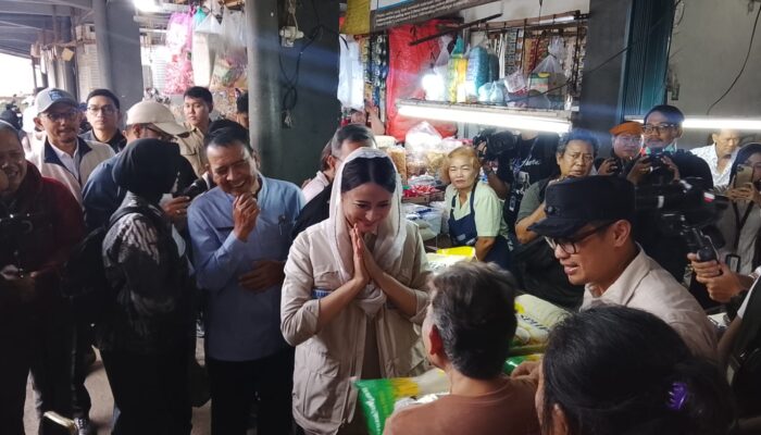 Wamendag Dyah Roro Esti Tinjau Harga Sembako di Pasar Ciputat Jelang Ramadan Pantau