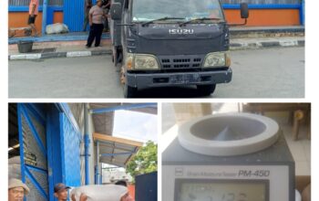 Polres Batu Bara Salurkan Panen Jagung Sebanyak 72 Ton ke Bulog Asahan