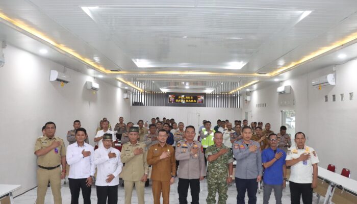 Kapolres Batu Bara Laporkan Rangkaian Kegiatan Rapat Koordinasi Lintas Sektor Kesiapapan Pelayanan Idul Fitri 1447 H kepada Kapolda Sumut