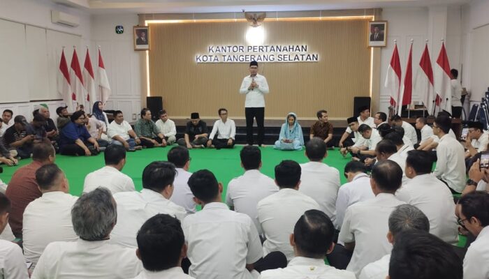 Bukber Kantah Tangsel Berlangsung Khidmat, Kepala Kantor Ajak Perkuat Sinergi dan Tingkatkan Pelayanan