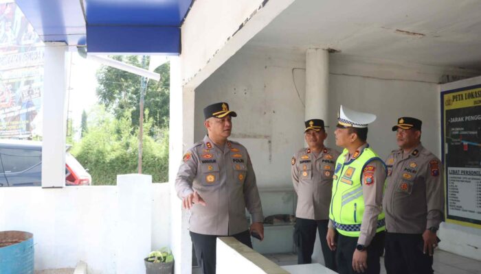Polres Batu Bara Cek Kesiapan Pos Pengamanan Jelang Operasi Ketupat Toba 2026pengamanan