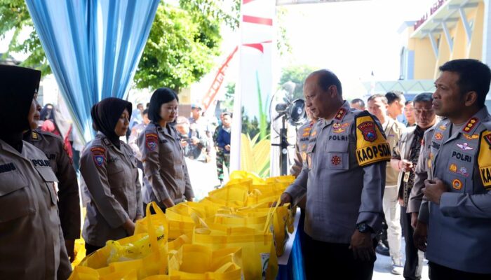 Polri-Bulog Gelar Gerakan Pangan Murah di Sidoarjo, Jaga Stabilitas Harga Jelang Lebaran