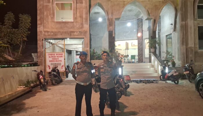 Sat Samapta Polres Batu Bara Amankan Sholat Tarawih di Lima Masjid, Pastikan Kamtibmas Aman dan Kondusif