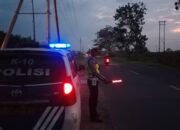 Satlantas Polres Batu Bara Gelar Patroli Asmara Subuh, Jamin Kelancaran Lalu Lintas Jelang Mudik Lebaran