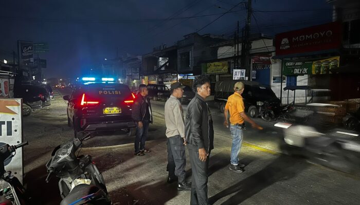 Kamtibmas Wilayah Polsek Medang Deras Aman, Satlantas Gelar Patroli Asmara Jelang Mudik Lebaran
