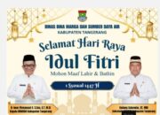 Dinas Bina Marga Kabupaten Tangerang SampaikanUcapan Selamat Hari Raya Idul Fitri 1447 H