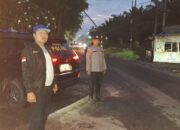 Personil Polsek Lima Puluh gelar patroli mobile pagi, jaga ketertiban jelang subuh puasa