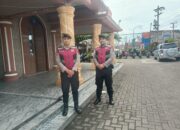 Sat Sabhara Polres Batu Bara Amankan Gereja, Jaga Ketertiban Jelang Ibadah Mingguanmingguan
