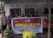 Satresnarkoba Polres Batu Bara Gelar “Minggu Kasih”, Berbagi Sembako dan Sosialisasi Bahaya Narkoba