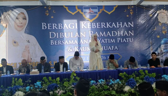 Anggota DPRD Tangerang Nonce Thendean Gelar Bukber Bersama Anak Yatim